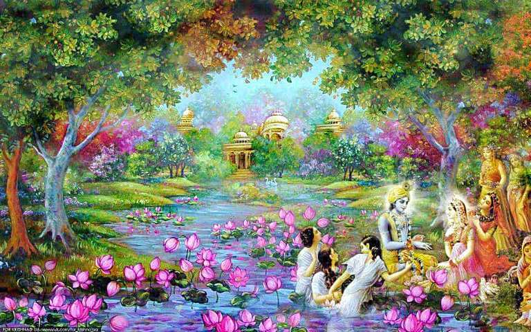 Krishna and Gopis